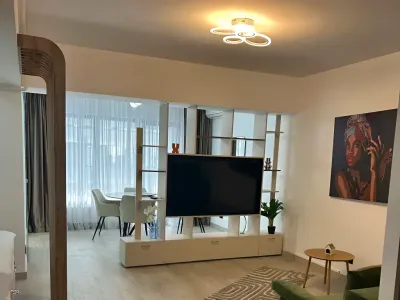 garsonieră de închiriat Sector 3 București televizor ecran plat